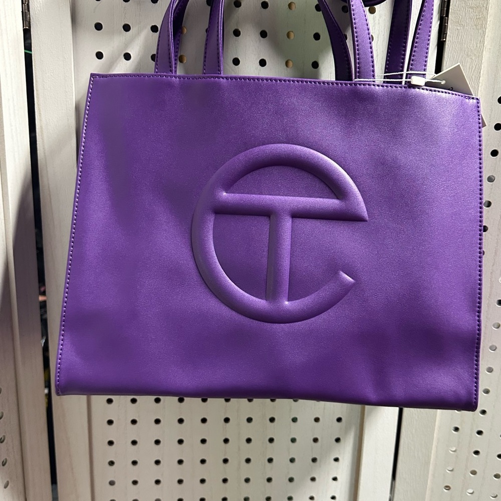 Telfar Grape Medium Shopper